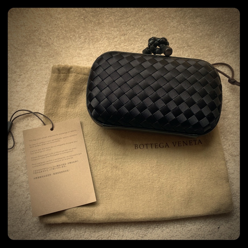 Bottega Veneta knot clutch